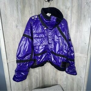 Free People Vagabond Puffer Bomber Jacket